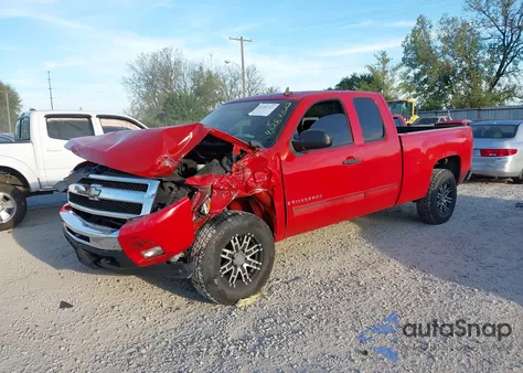 2009 Chevrolet Silverado 1500 Lt из США, поврежденный, VIN 2GCEC29C291103587